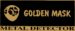 golden mask detector de metal logo